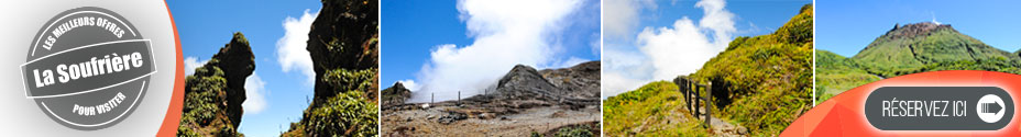Liste des excursion vers le volcan la soufriere guadeloupe