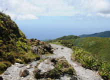 Point de vue flan de montagne