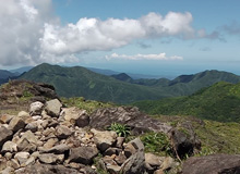 Sommet de la soufrière et Parc national