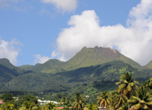 Soufrière depuis St-Claude